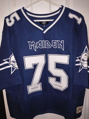 Maiden 75 Navy Blue Men's Hockey Jersey